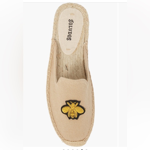 Soludos Bees Beaded Mule Espadrille - Picture 4 of 16